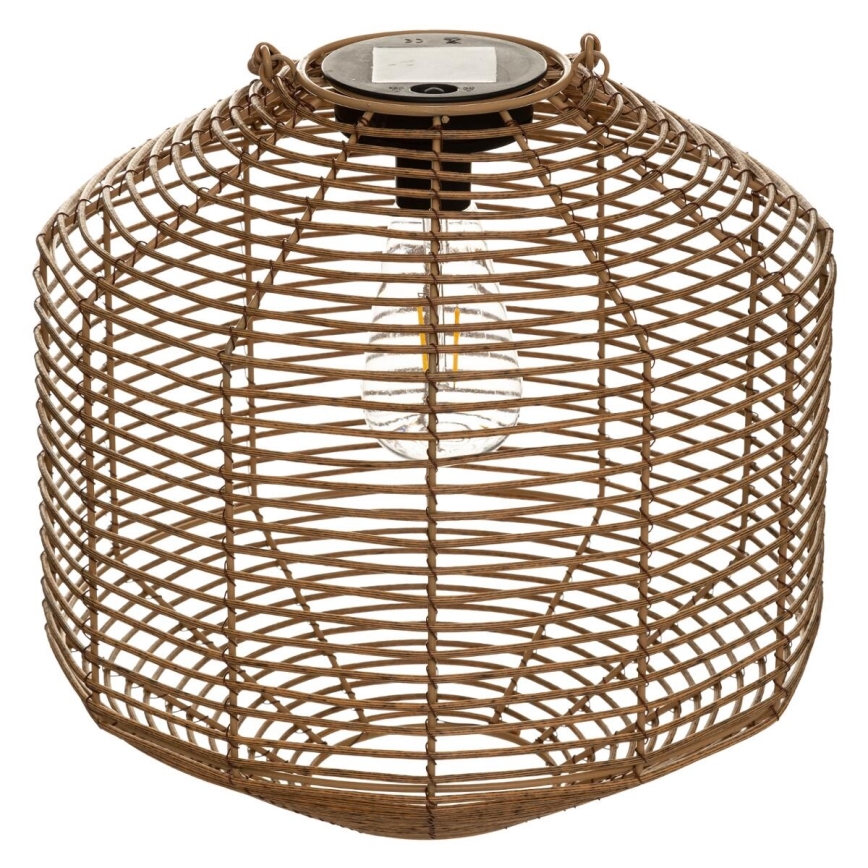 Atmosphera - LED Zonne-energie lamp CUBA LED/1,2V 800 mAh IP44 rattan