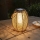 Atmosphera - LED-zonne-lantaarn GINA LED/1,2V 800 mAh IP44 jute