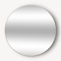 Atmosphera - muur spiegel ALICE diameter 110 cm goud