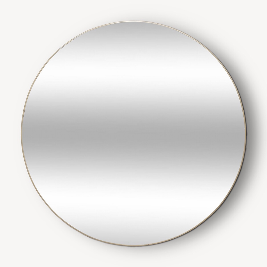 Atmosphera - muur spiegel ALICE diameter 110 cm goud