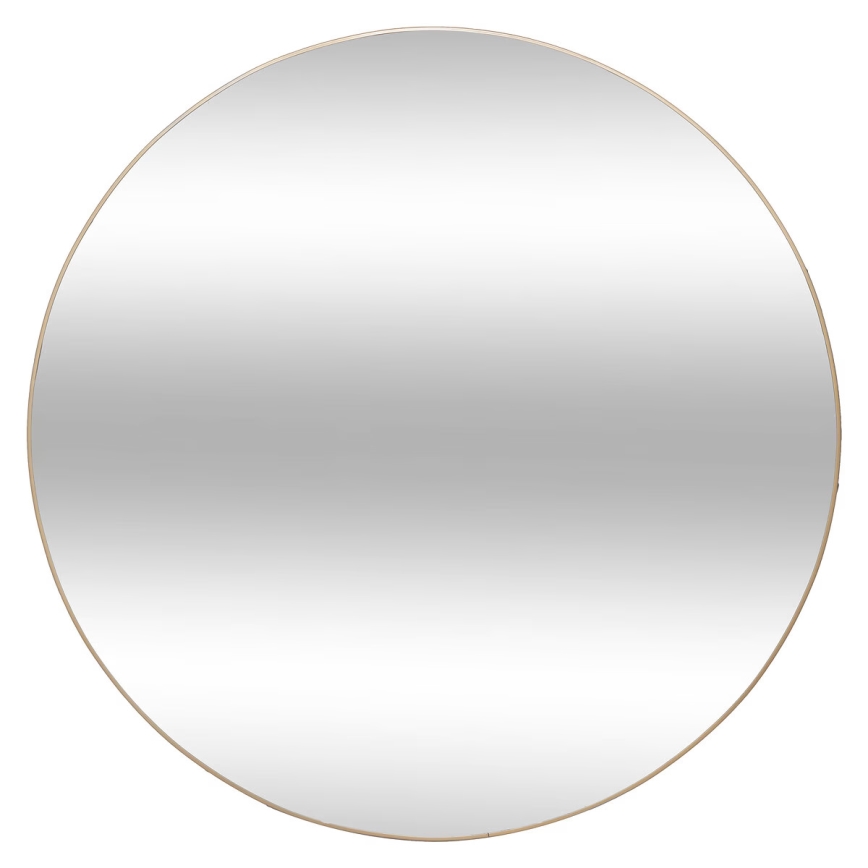 Atmosphera - muur spiegel ALICE diameter 110 cm goud