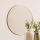Atmosphera - muur spiegel ALICE diameter 70 cm goud