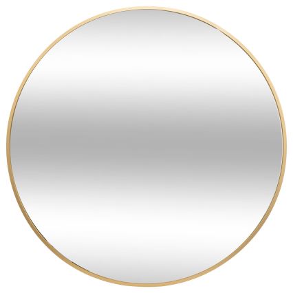 Atmosphera - muur spiegel ALICE diameter 70 cm goud