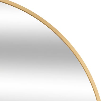 Atmosphera - muur spiegel ALICE diameter 70 cm goud