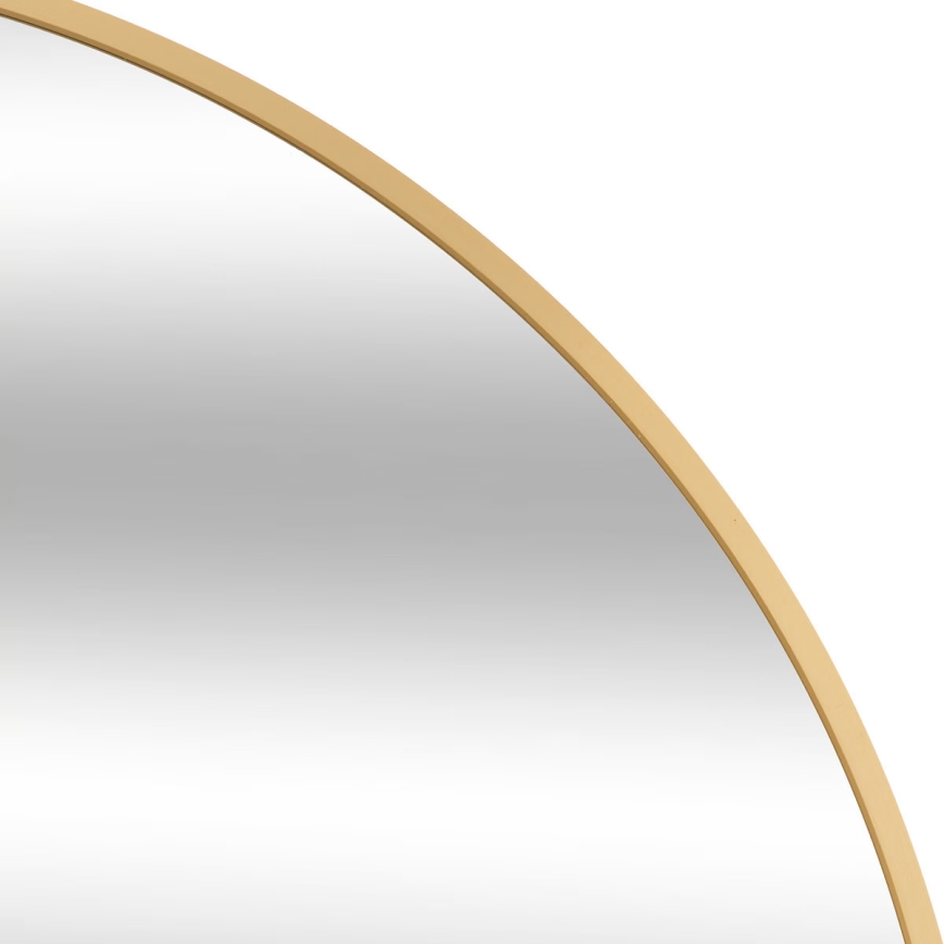 Atmosphera - muur spiegel ALICE diameter 70 cm goud
