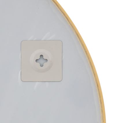 Atmosphera - muur spiegel ALICE diameter 70 cm goud