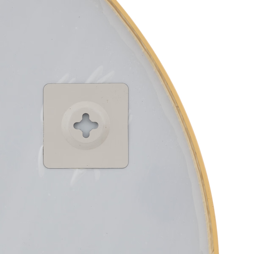 Atmosphera - muur spiegel ALICE diameter 70 cm goud
