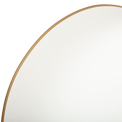 Atmosphera - muur spiegel ALICE diameter 76 cm goud
