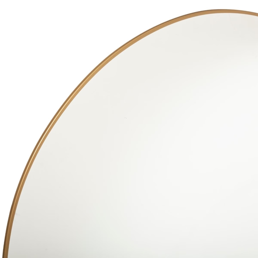 Atmosphera - muur spiegel ALICE diameter 76 cm goud