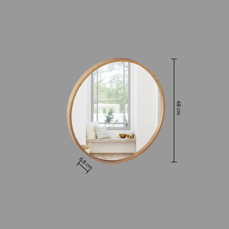 Atmosphera - muur spiegel LETIZIA diameter 68 cm