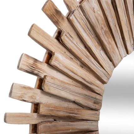 Atmosphera - muur spiegel MANON diameter 88 cm spar