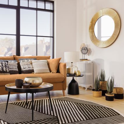 Atmosphera - muur spiegel MILDA diameter 90 cm