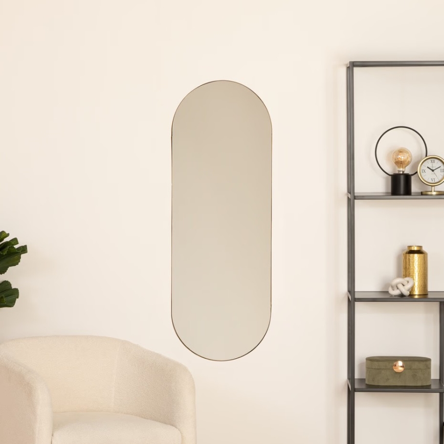 Atmosphera - muur spiegel SELENA 112x40 cm goud