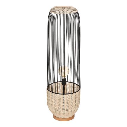 Atmosphera - Staande Lamp ANEA 1xE27/40W/230V rotan/beuken