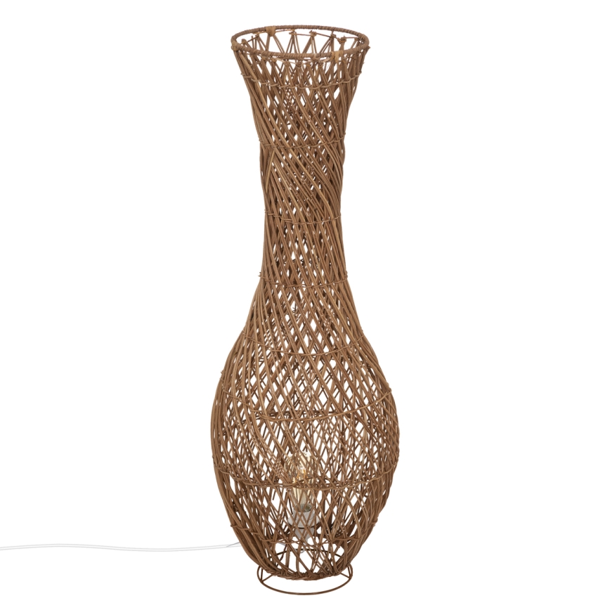 Atmosphera - Staande Lamp ELOISE 1xE27/40W/230V rotan