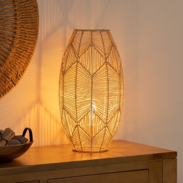 Atmosphera - Staande lamp KITA 1xE27/40W/230V rotan