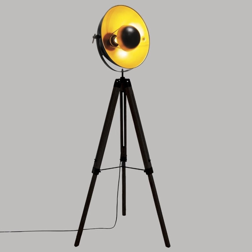 Atmosphera - Staande Lamp LAHTI 1xE27/25W/230V paulownia