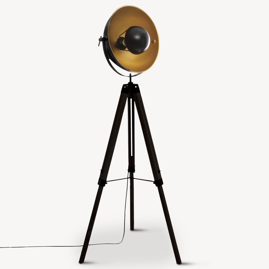 Atmosphera - Staande Lamp LAHTI 1xE27/25W/230V paulownia