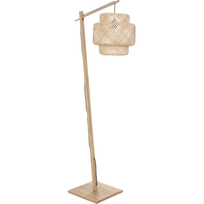 Atmosphera - Staande Lamp LIBY 1xE27/40W/230V bamboe
