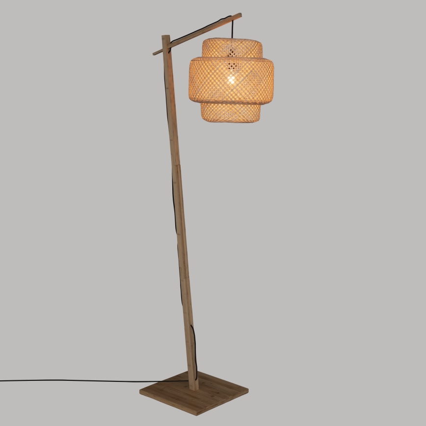 Atmosphera - Staande Lamp LIBY 1xE27/40W/230V bamboe