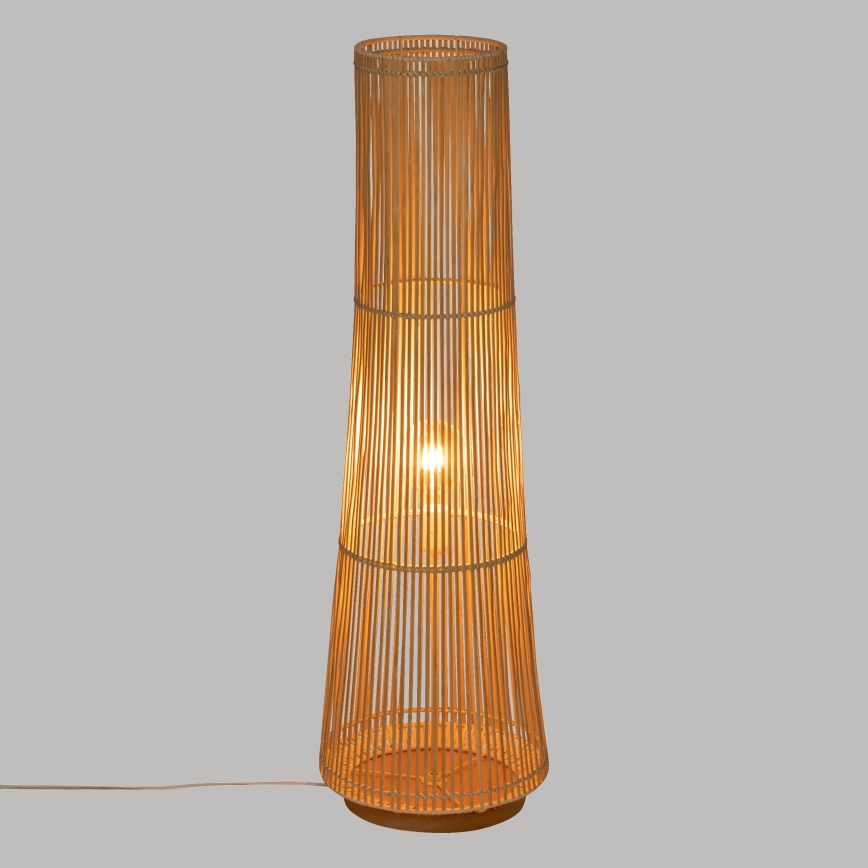 Atmosphera - Staande Lamp MAHE 1xE27/40W/230V bamboe