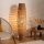 Atmosphera - Staande Lamp SAND 1xE27/40W/230V beuken/waterhyacint