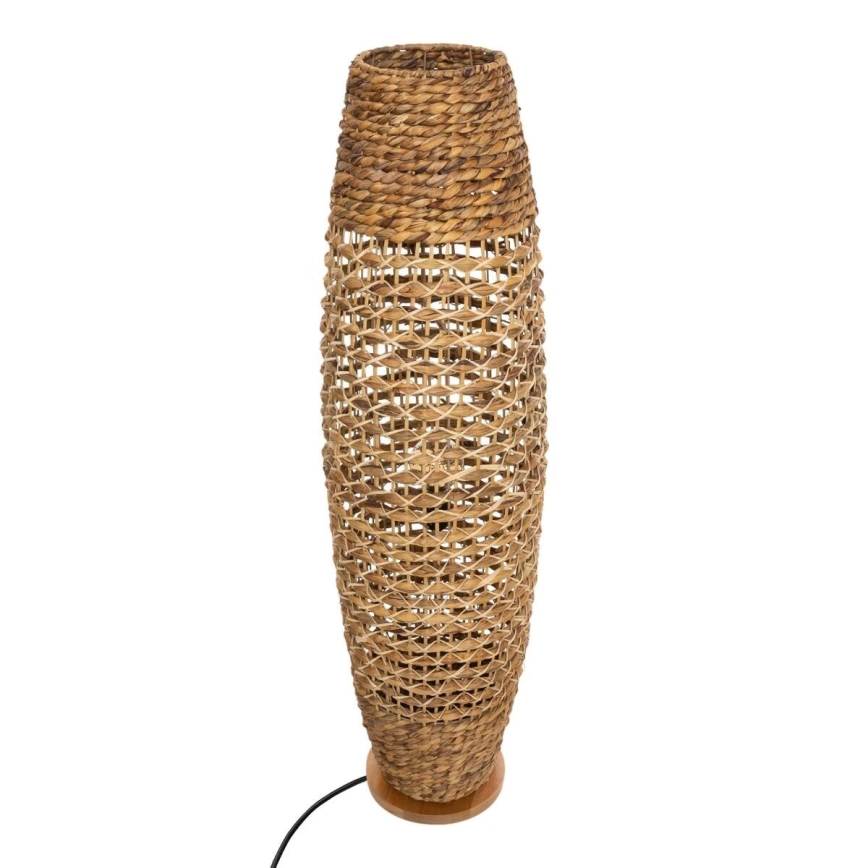 Atmosphera - Staande Lamp SAND 1xE27/40W/230V beuken/waterhyacint