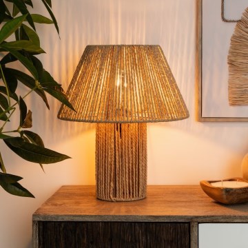 Atmosphera - Tafellamp ADRIA 1xE27/40W/230V jute