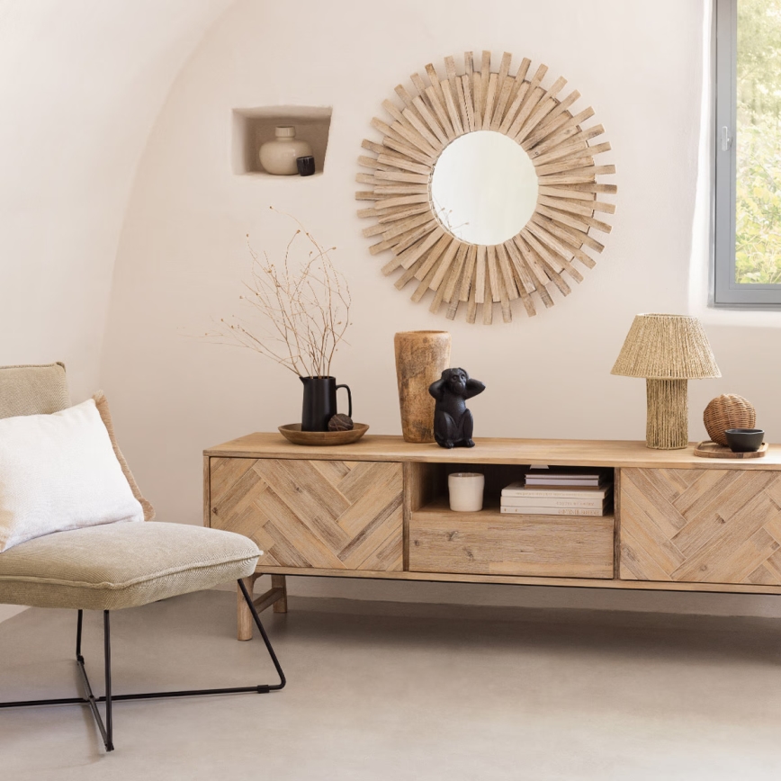 Atmosphera - Tafellamp ADRIA 1xE27/40W/230V jute