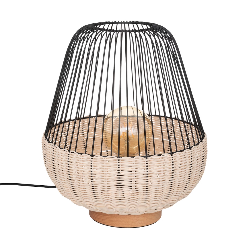 Atmosphera - Tafellamp ANEA 1xE27/40W/230V rotan