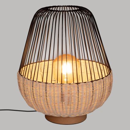Atmosphera - Tafellamp ANEA 1xE27/40W/230V rotan