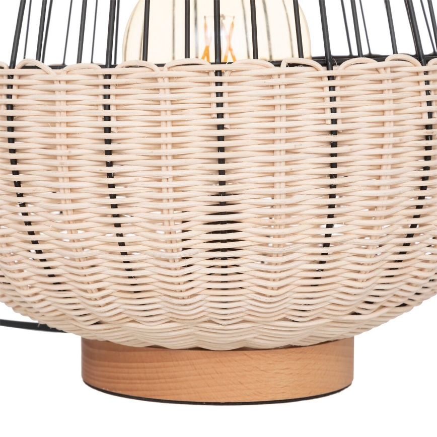 Atmosphera - Tafellamp ANEA 1xE27/40W/230V rotan