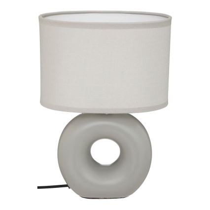 Atmosphera - Tafellamp BARU 1xE14/40W/230V grijs