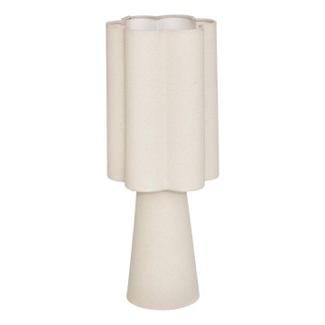 Atmosphera - Tafellamp BLANCA 1xE27/25W/230V crème