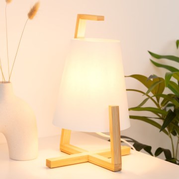 Atmosphera - Tafellamp GONG 1xE14/40W/230V bamboe