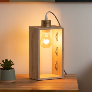 Atmosphera - Tafellamp IWATA 1xE27/25W/230V paulownia