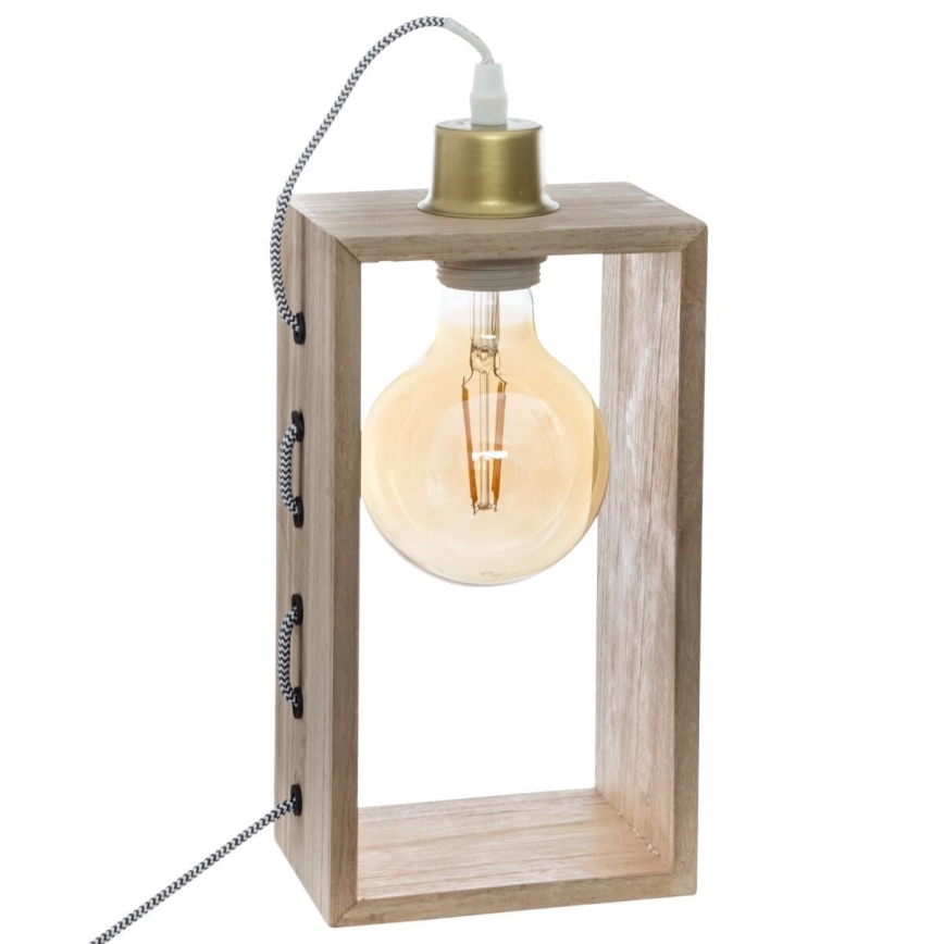 Atmosphera - Tafellamp IWATA 1xE27/25W/230V paulownia