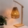 Atmosphera - Tafellamp KARLA 1xE27/40W/230V bamboe