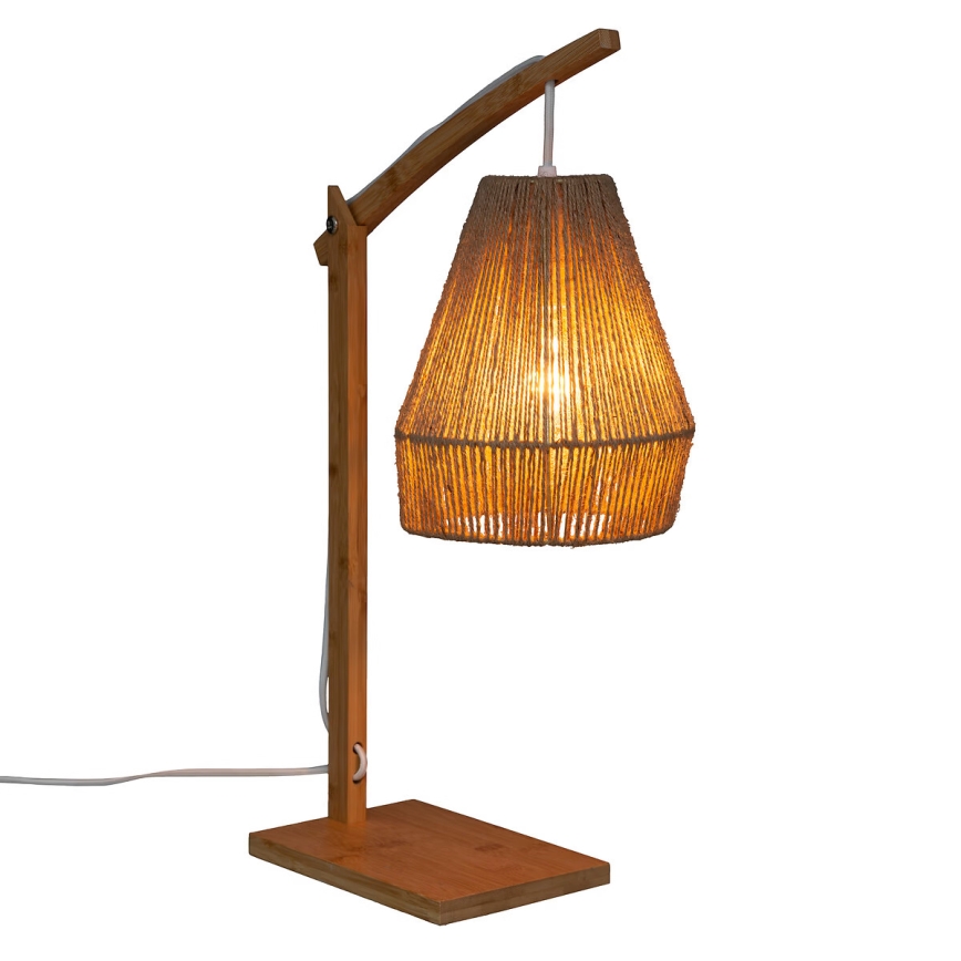 Atmosphera - Tafellamp KARLA 1xE27/40W/230V bamboe