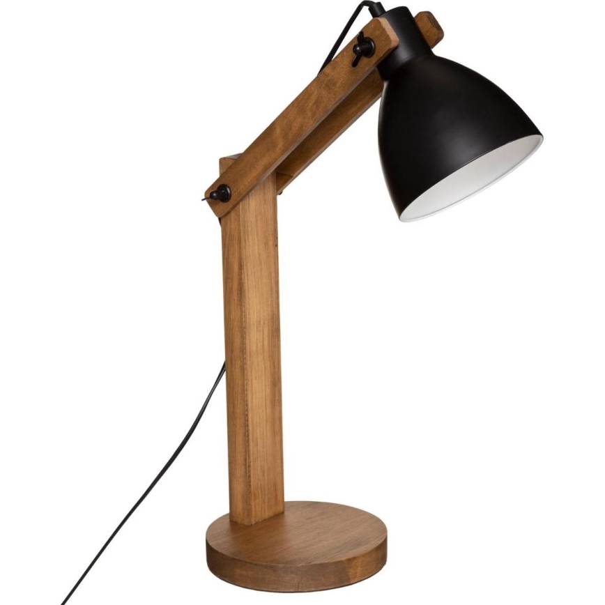 Atmosphera - Tafellamp KUBA 1xE14/25W/230V grenen