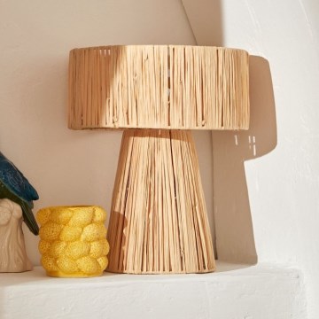 Atmosphera - Tafellamp ORANE 1xE27/40W/230V jute