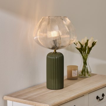 Atmosphera - Tafellamp PHYLAS 1xE14/40W/230V groen