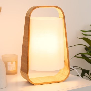 Atmosphera - Tafellamp REX 1xE14/40W/230V bamboe