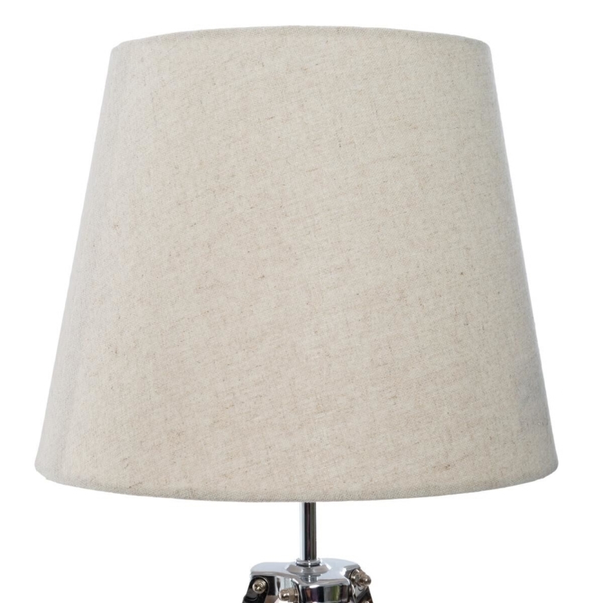 Atmosphera - Tafellamp RUNO 1xE27/25W/230V bamboe/crème