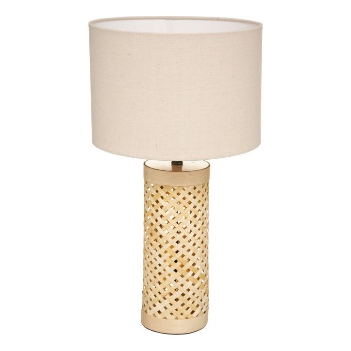 Atmosphera - Tafellamp SALMA 1xE27/40W/230V bamboe