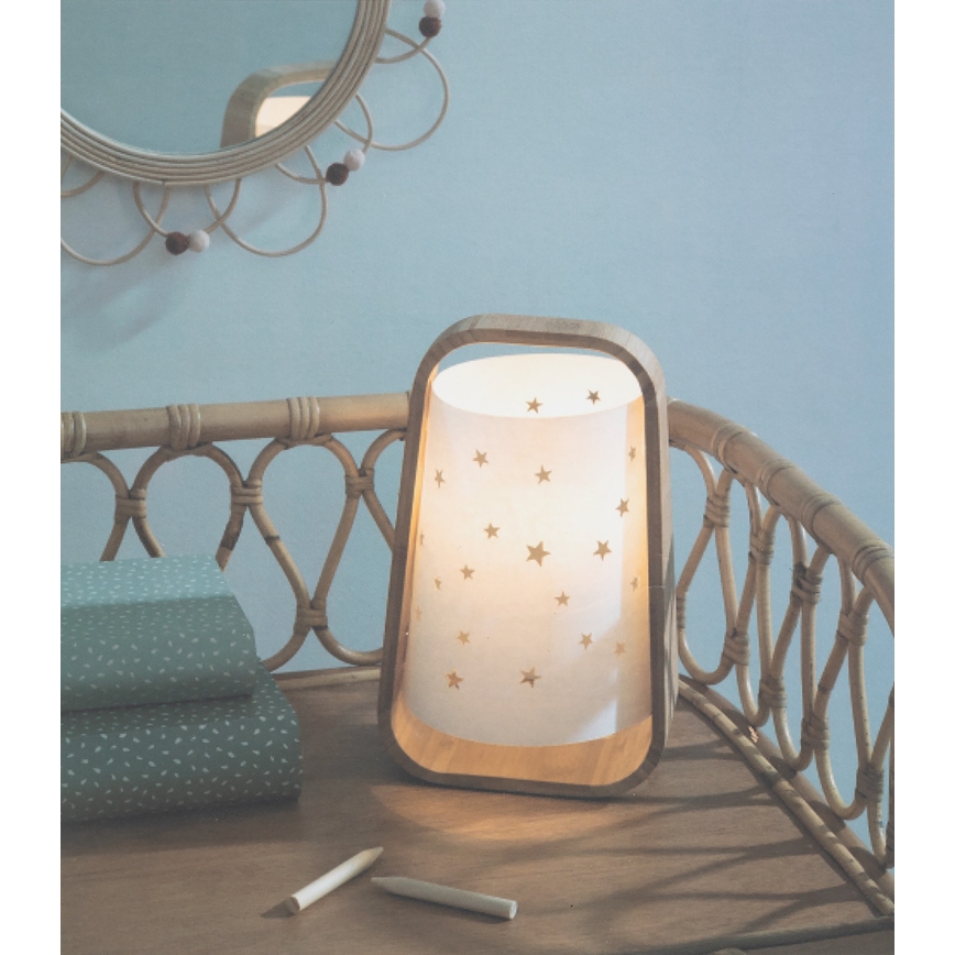 Atmosphera - Tafellamp STARS 1xE14/40W/230V bamboe