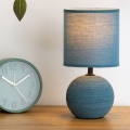 Atmosphera - Tafellamp TIMÉO 1xE14/60W/230V blauw