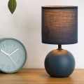 Atmosphera - Tafellamp TIMÉO 1xE14/60W/230V donkerblauw