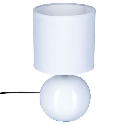 Atmosphera - Tafellamp TIMÉO 1xE14/60W/230V glanzend wit