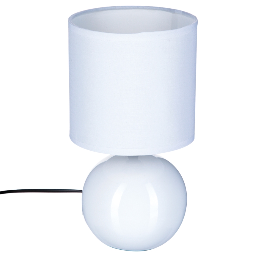 Atmosphera - Tafellamp TIMÉO 1xE14/60W/230V glanzend wit
